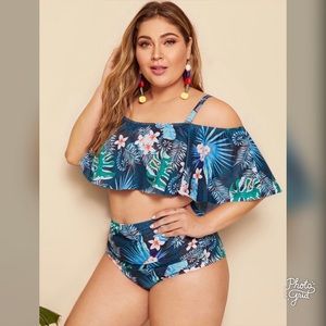 SHEIN Heigh Waisted Swimsuit top & bottom
